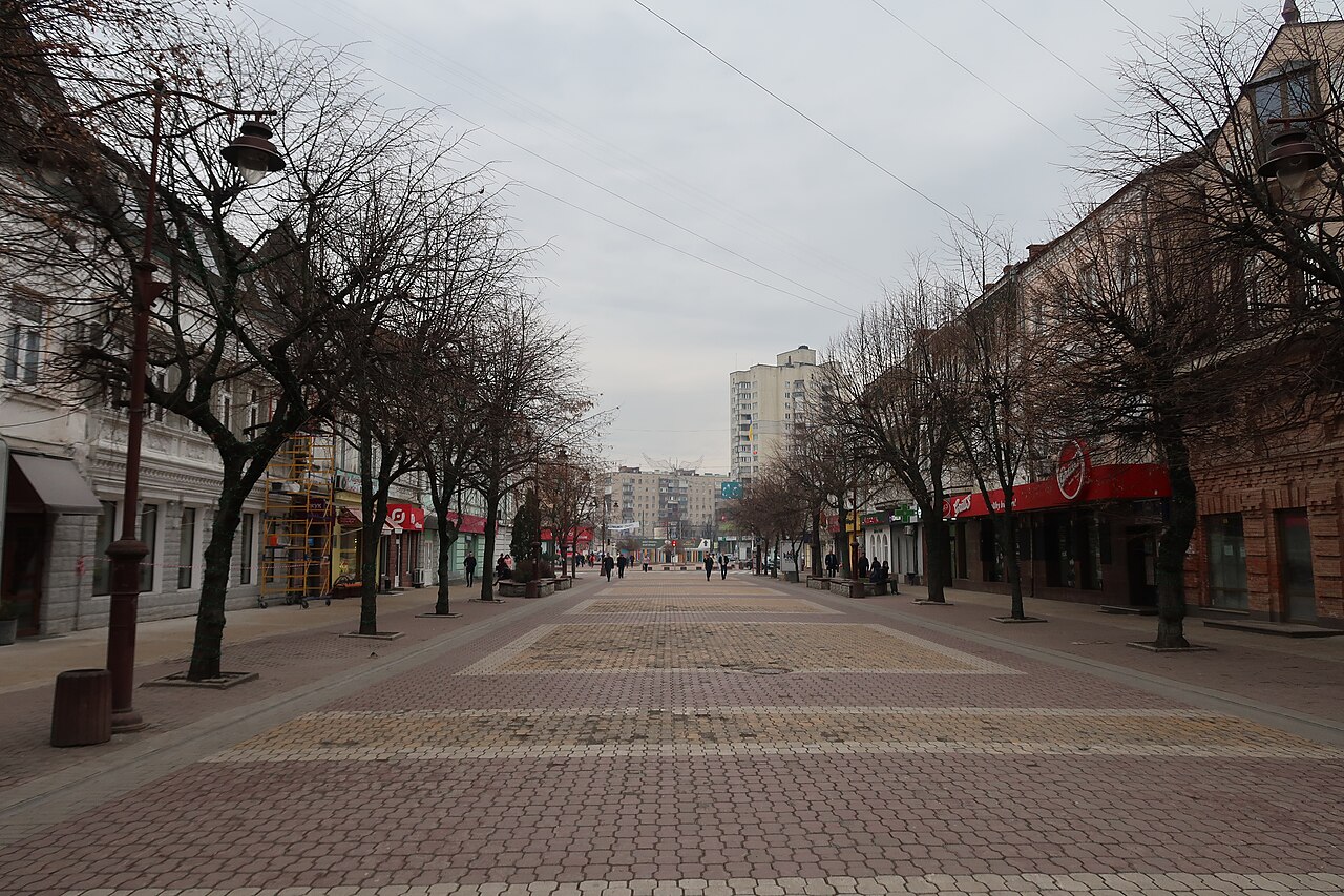 Вулиця Проскурівська. Фото: Alina Vozna, CC BY-SA 4.0, Wikimedia Commons